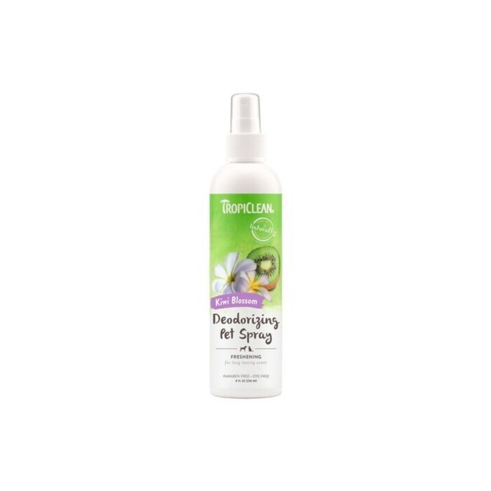 Tropiclean Deodorizing Dog Spray - Kiwi Blossom 236ml