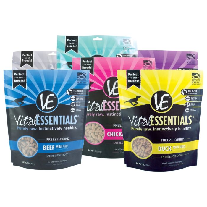 Vital Essentials 美國狗糧 - 凍乾脫水(軟肉粒) - 豬肉 14oz