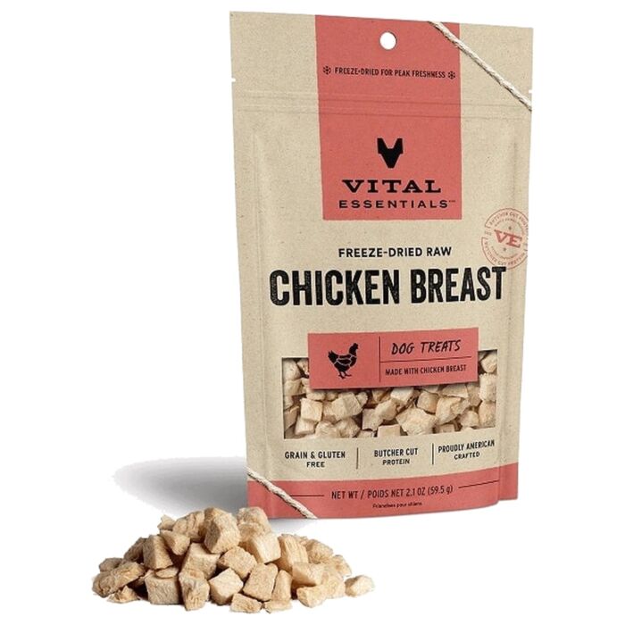 Vital Essentials 美國狗小食 - 凍乾脫水 - 雞胸粒 2oz
