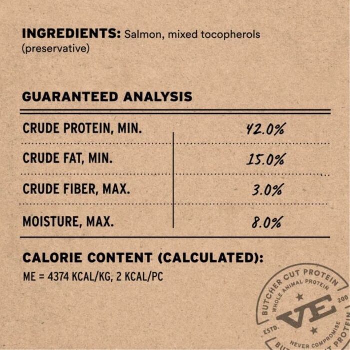 Vital Essentials Cat Treat - Freeze Dried Salmon Bites 1.1oz