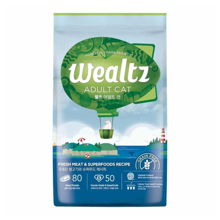 Wealtz 貓乾糧 - 成貓配方 - 無穀物鮮雞肉 & 超級食譜