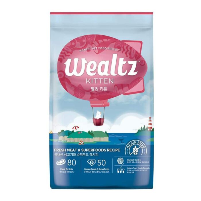 Wealtz 幼貓乾糧 - 無穀物鮮雞肉 & 超級食譜