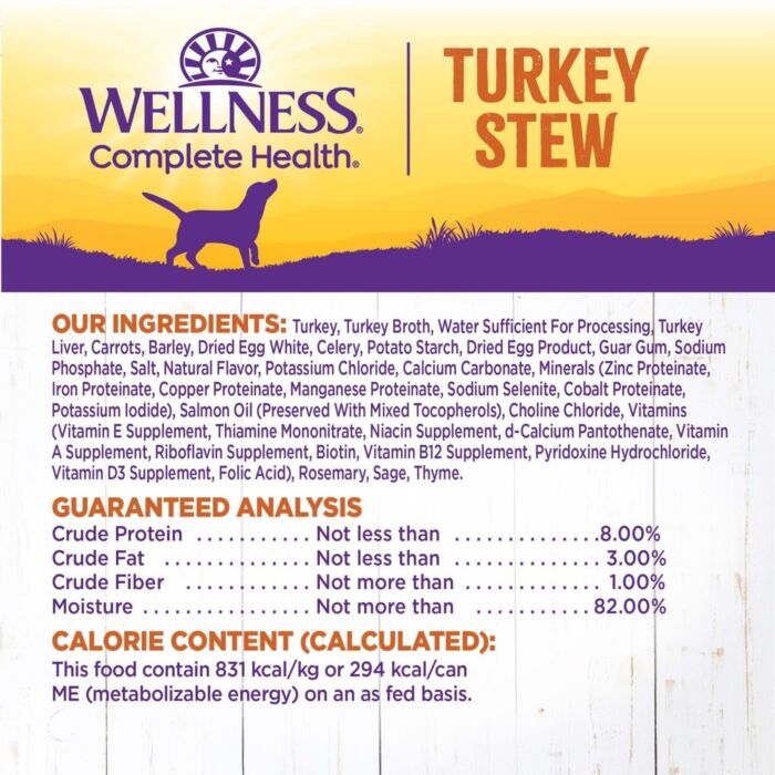 Wellness 狗濕糧 - Complete Health - 火雞薏米甘筍頭 12.5oz