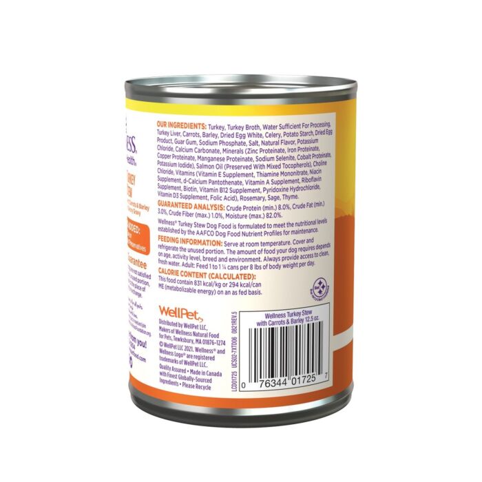 Wellness 狗濕糧 - Complete Health - 火雞薏米甘筍頭 12.5oz