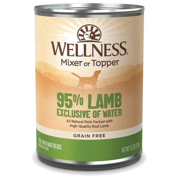 Wellness Dog Can - Grain Free 95% Lamb 13.2oz