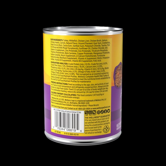 Wellness Cat Can - Complete Health - Turkey & Salmon