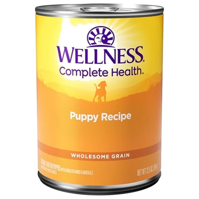 Wellness Puppy Can - Complete Health - Chicken & Salmon & Wholesome Grain 12.5oz