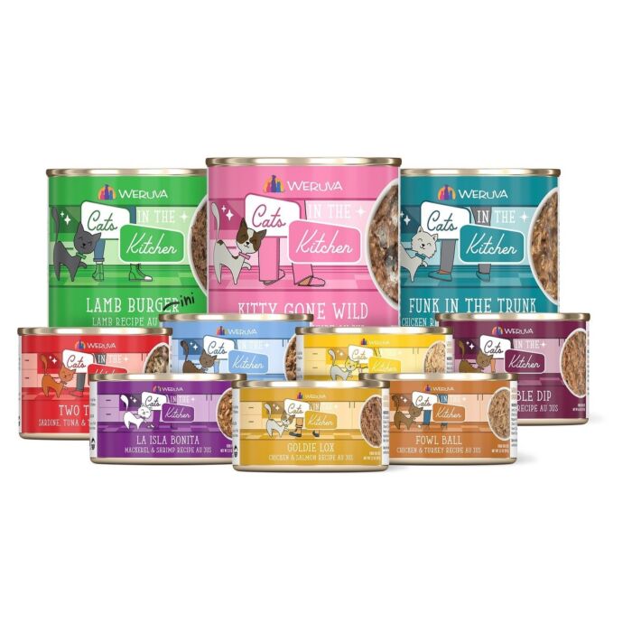 Weruva Cat Can - Cats in the Kitchen - Fowl Ball - Chicken & Turkey 3.2oz | 90g - EXP 30-11-2026