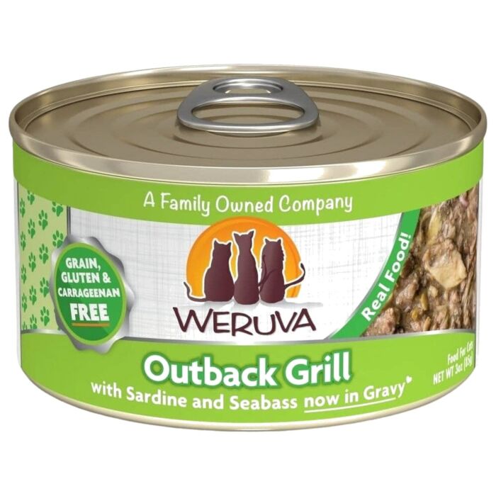 Weruva Cat Can - Outback Grill - Sardine & Seabass in Gravy