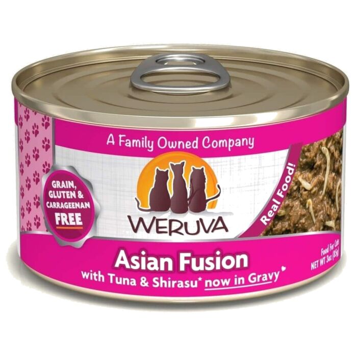 Weruva Cat Can - Asian Fusion - Tuna & Shirasu in Gravy