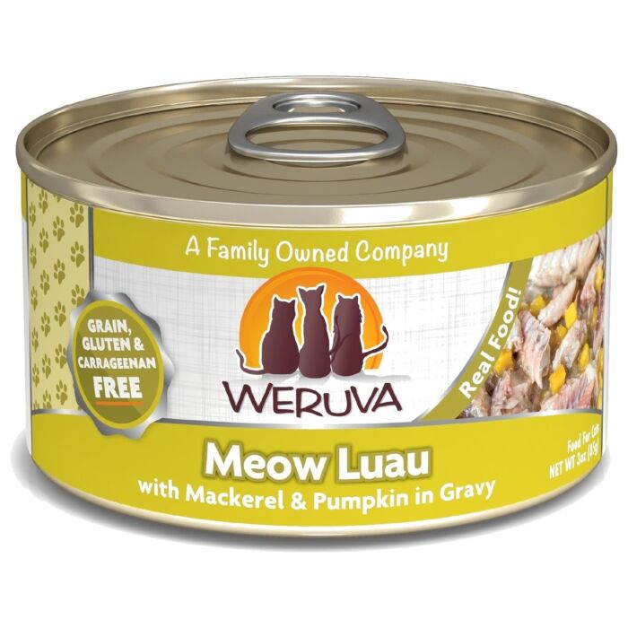 Weruva Cat Can - Meow Luau - Mackerel & Pumpkin in Gravy