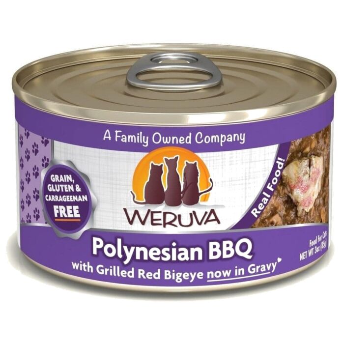 Weruva Cat Can - Polynesian BBQ - Grilled Red Bigeye in Gravy
