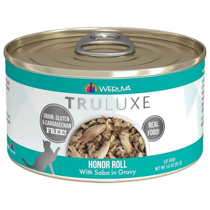 WERUVA TRULUXE Cat Can - Honor Roll - Saba in Gravy