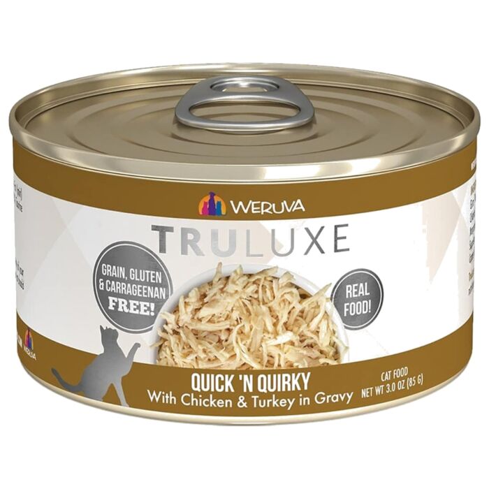 WERUVA TRULUXE Cat Can - Quick 'N Quirky - Chicken & Turkey in Gravy
