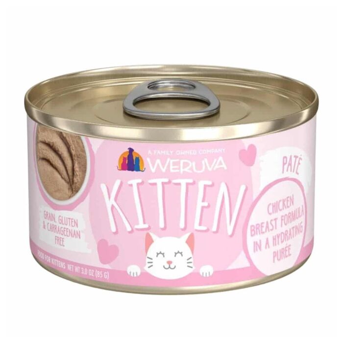 WERUVA Kitten Can - Chicken Breast in Hydrating Puree 3oz