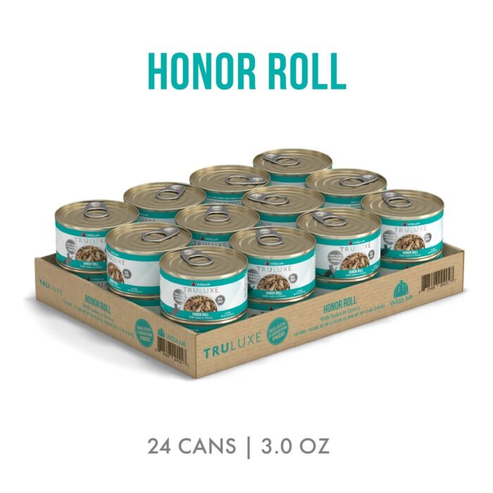 WERUVA TRULUXE Cat Can - Honor Roll - Saba in Gravy