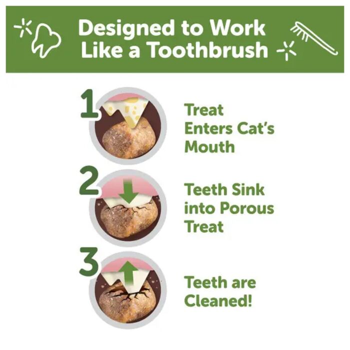 Whimzees Cat Dental Treat - Chicken 2oz - EXP 07-10-2026