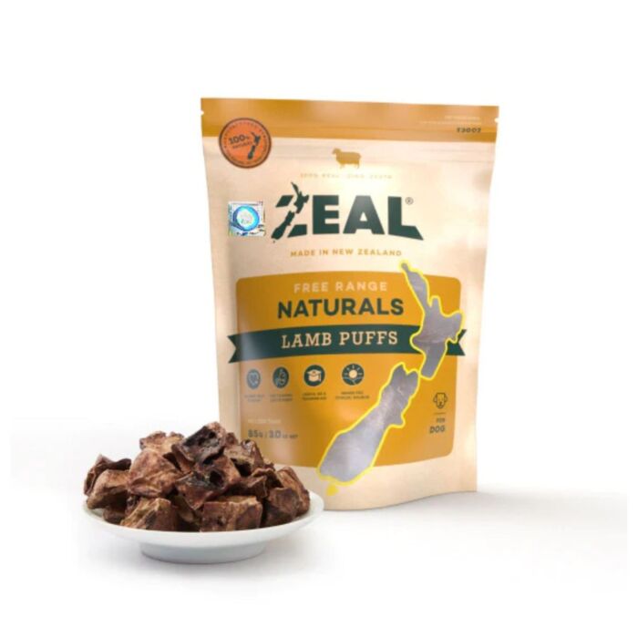 Zeal天然狗小食 - 紐西蘭羊肺粒 85g