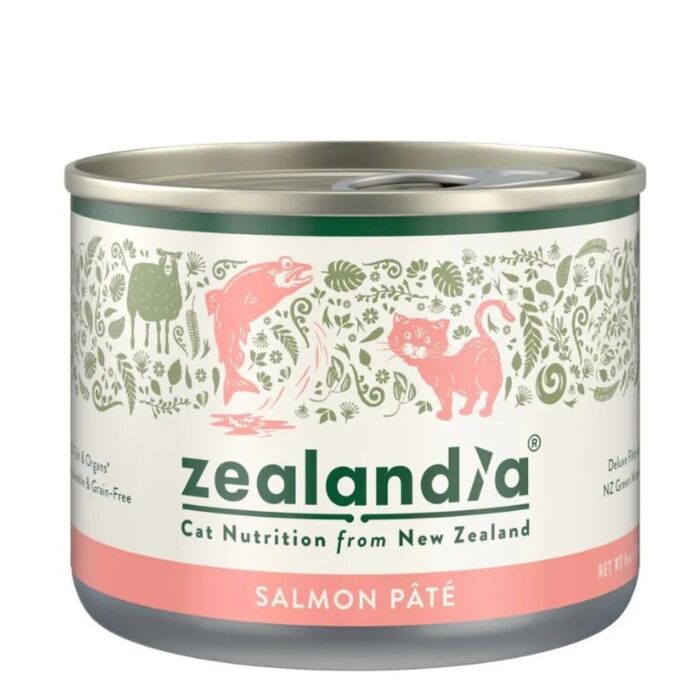 Zealandia 狂野主廚 貓濕糧 - 三文魚肉醬 170g
