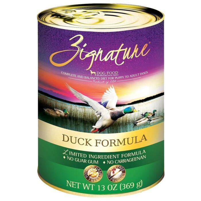Zignature 美國超越狗濕糧 - 鴨肉配方 13oz