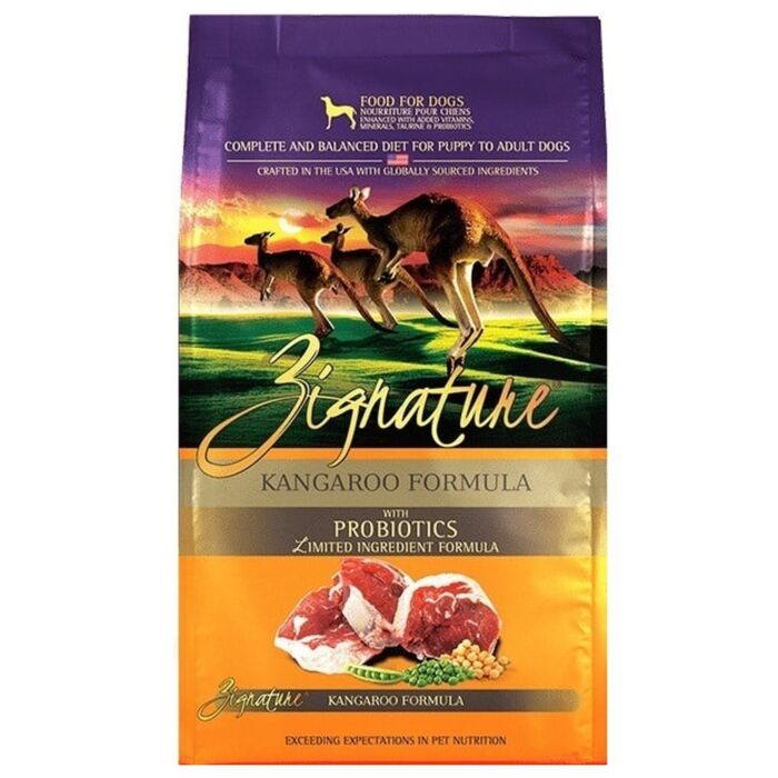 Zignature 美國超越狗乾糧 - 無穀物 - 袋鼠肉配方