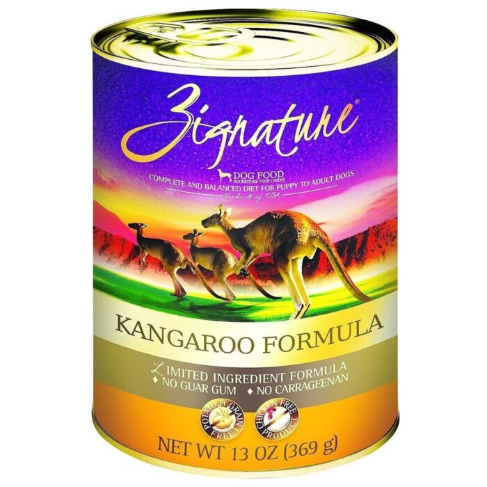 Zignature 美國超越狗濕糧 - 袋鼠配方 13oz
