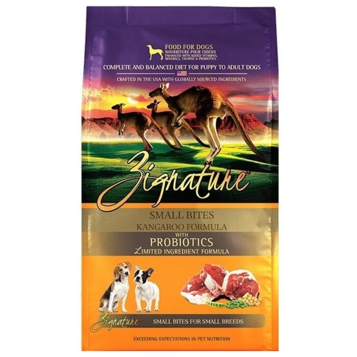 Zignature 美國超越狗乾糧 - 無穀物 - 細粒 - 袋鼠肉配方
