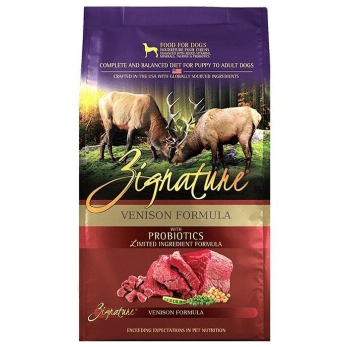 Zignature 美國超越狗乾糧 - 無穀物 - 鹿肉配方