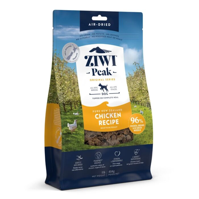 Ziwipeak新西蘭巔峰狗糧 - 風乾脫水 - 無穀物雞肉及羊肉幼犬配方 400g