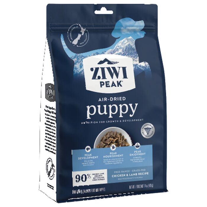 Ziwipeak新西蘭巔峰狗糧 - 風乾脫水 - 無穀物雞肉及羊肉幼犬配方 400g