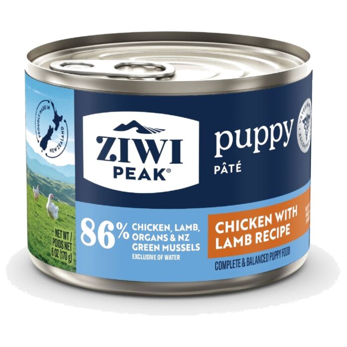 Ziwipeak Dog Can Food - Chicken with Lamb Puppy 170g