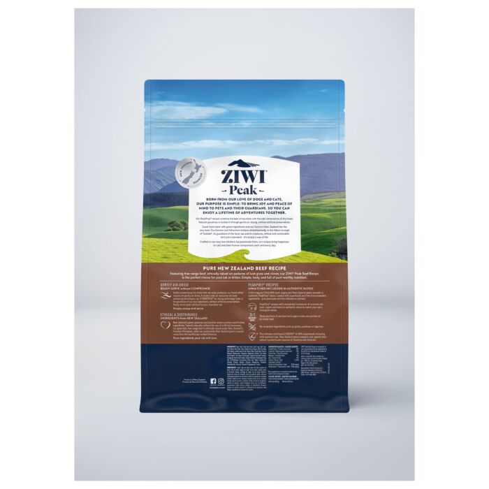 Ziwipeak Cat Food - Air Dried - Grain Free Beef Recipe