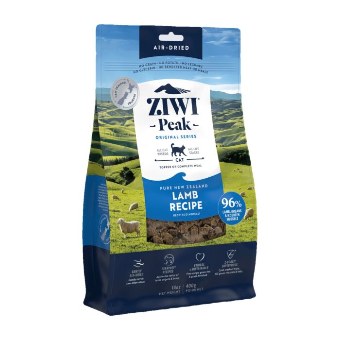 Ziwipeak Cat Food - Air Dried - Grain Free Lamb Recipe