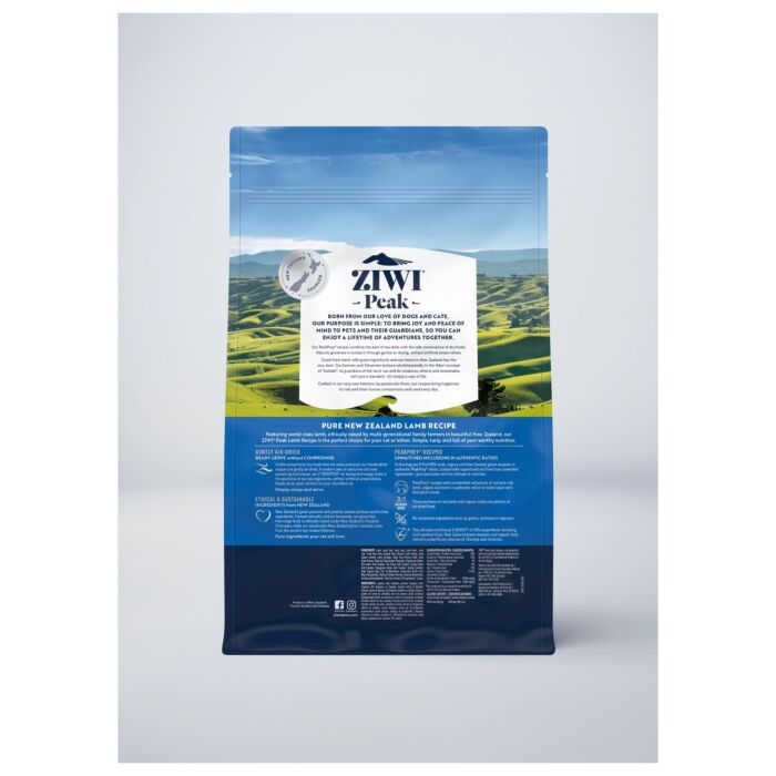 Ziwipeak Cat Food - Air Dried - Grain Free Lamb Recipe