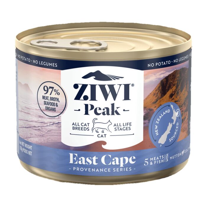 Ziwipeak新西蘭巔峰貓罐頭 - 思源系列 - 無穀物東角(羊+山羊肉配方) 6oz