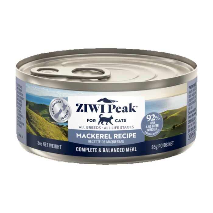 Ziwipeak Cat Can Food - Grain Free Mackerel