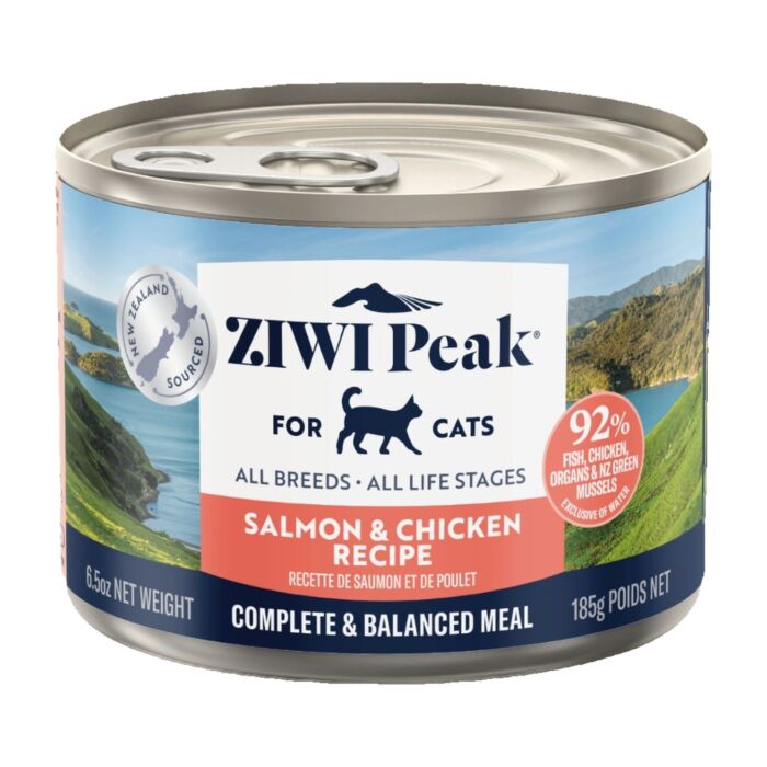 Ziwipeak Cat Can Food - Grain Free Salmon & Chicken