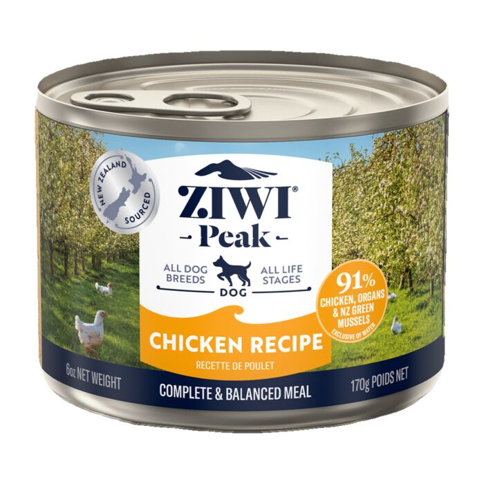 Ziwipeak Dog Can Food - Grain Free Chicken 170g