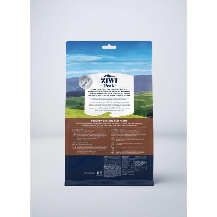 Ziwipeak Cat Food - Air Dried - Grain Free Beef Recipe