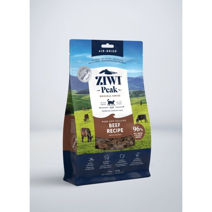 Ziwipeak Cat Food - Air Dried - Grain Free Beef Recipe