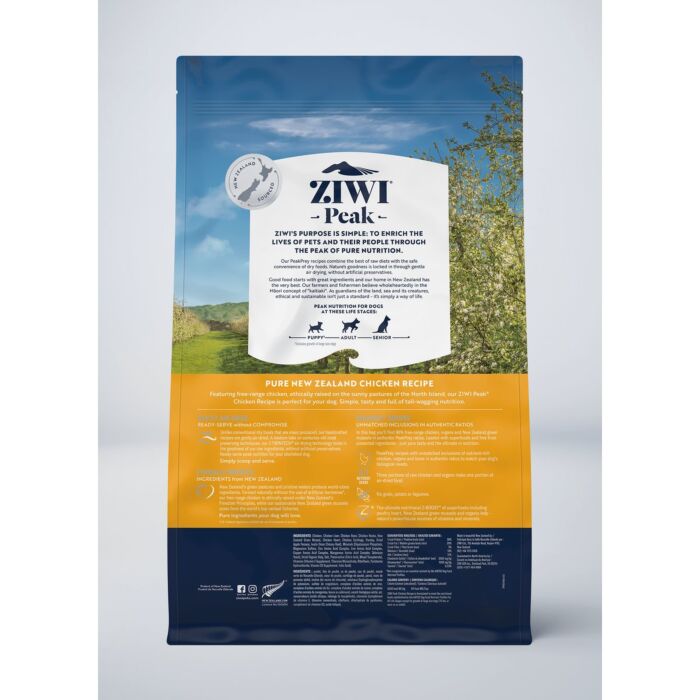 Ziwipeak Dog Food - Air Dried - Grain Free Chicken 4kg - EXP 31-01-2027