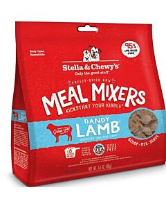 Stella & Chewys Dog Food - Freeze-Dried Meal Mixers - Dandy Lamb 3.5oz