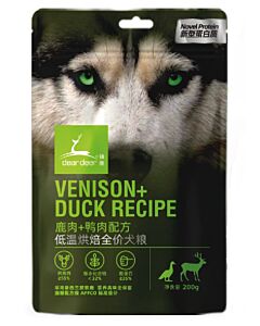 dear deer Dog Food - Oven Baked Venison & Duck