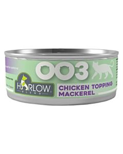 Harlow Blend Cat Wet Food - Grain Free Chicken in Gravy Topping Mackerel