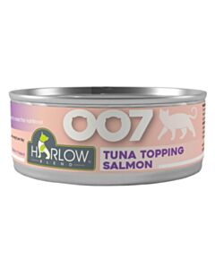 Harlow Blend Cat Wet Food - Grain Free Tuna in Gravy Topping Salmon