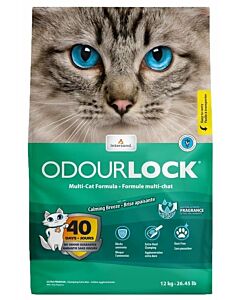 Intersand Ultra Premium Odour Lock Clumping Cat Litter - Calming Breeze Scent 12kg