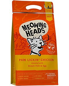 Meowing Heads Cat Food - Natural - Chicken & Fish