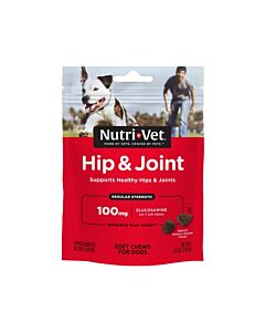 Nutri-Vet Dog Care - Hip & Joint Regular Strength Soft Chews 5.3oz 