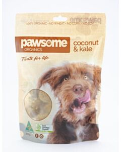 Pawsome Dog Treat - Organics Coconut & Kale 200g