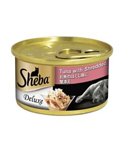 SHEBA Canned Cat Food - Tuna & Crab in Gravy 85G